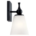 One Light Wall Sconce from the Cosabella Collection in Polished Nickel Finish by Kichler
