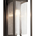 One Light Outdoor Wall Mount from the Mercer Collection in Olde Bronze Finish by Kichler