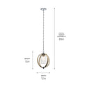 One Light Outdoor Pendant from the Grand Bank Collection in Distressed Antique Gray Finish by Kichler