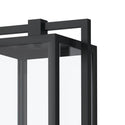 One Light Outdoor Post Mount from the Goson Collection in Black Finish by Kichler