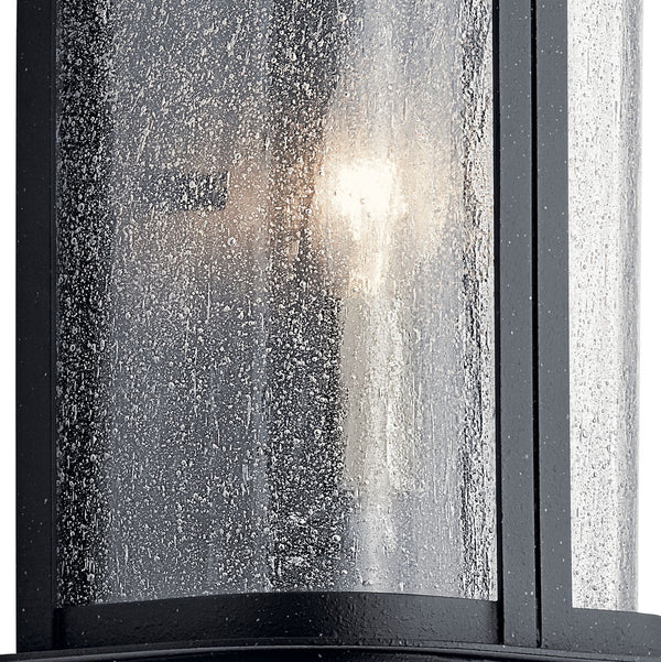 Two Light Outdoor Wall Mount from the Timmin Collection in Distressed Black Finish by Kichler