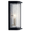 Two Light Outdoor Wall Mount from the Timmin Collection in Distressed Black Finish by Kichler