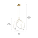 LED Pendant from the CIRI Collection in White Finish by Kichler