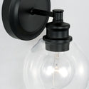 One Light Wall Sconce from the Mid Century Collection in Matte Black Finish by Capital Lighting