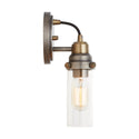 One Light Wall Sconce in Antique Nickel Finish by Austin Allen