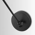 One Light Wall Sconce from the Profile Collection in Matte Black Finish by Austin Allen