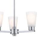 Three Light Chandelier from the Stamos Collection in Brushed Nickel Finish by Kichler