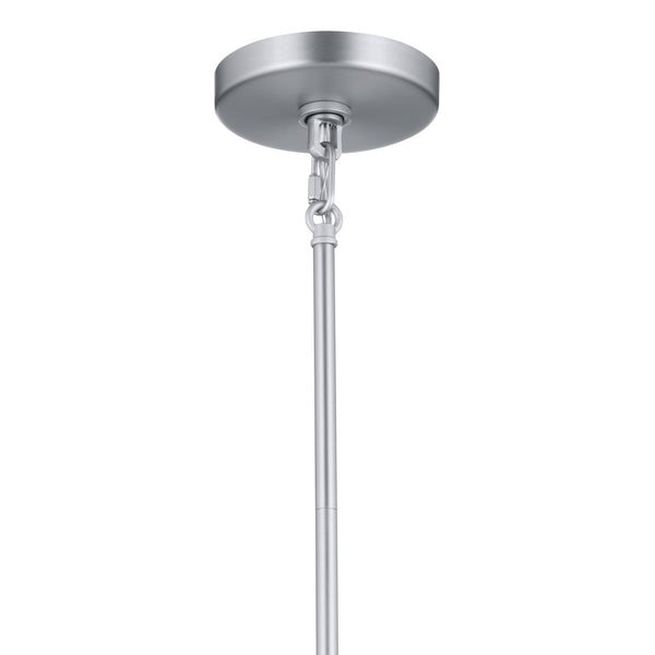 One Light Mini Pendant from the Erma Collection in Brushed Nickel Finish by Kichler