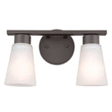 Two Light Bath from the Stamos Collection in Olde Bronze Finish by Kichler