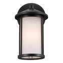 One Light Outdoor Wall Mount from the Lombard Collection in Black Finish by Kichler