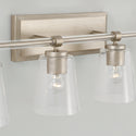 Four Light Vanity from the Breigh Collection in Brushed Champagne Finish by Capital Lighting