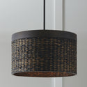 Four Light Pendant from the Tallulah Collection in Charcoal Wash Finish by Capital Lighting