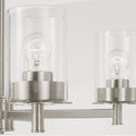 Five Light Chandelier from the Mason Collection in Brushed Nickel Finish by Capital Lighting