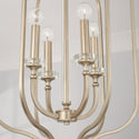 Four Light Foyer Pendant from the Breigh Collection in Brushed Champagne Finish by Capital Lighting