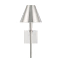 One Light Wall Sconce from the Holden Collection in Polished Nickel Finish by Capital Lighting