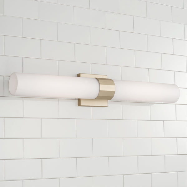 Two Light Wall Sconce from the Sutton Collection in Soft Gold Finish by Capital Lighting