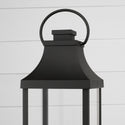 Three Light Outdoor Post Lantern from the Bradford Collection in Black Finish by Capital Lighting