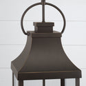 Four Light Outdoor Hanging Lantern from the Bradford Collection in Oiled Bronze Finish by Capital Lighting