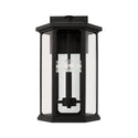 Four Light Outdoor Wall Lantern from the Walton Collection in Black Finish by Capital Lighting