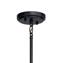 Five Light Chandelier from the Alton Collection in Black Finish by Kichler