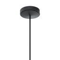 LED Chandelier from the Priam Collection in Matte Black Finish by Kichler