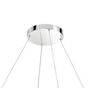 LED Chandelier from the Jovian Collection in Chrome Finish by Kichler