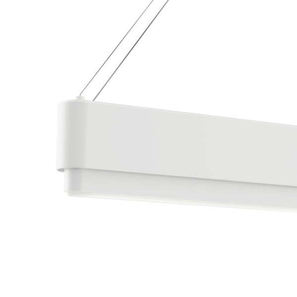 LED Linear Chandelier from the Walman Collection in White Finish by Kichler