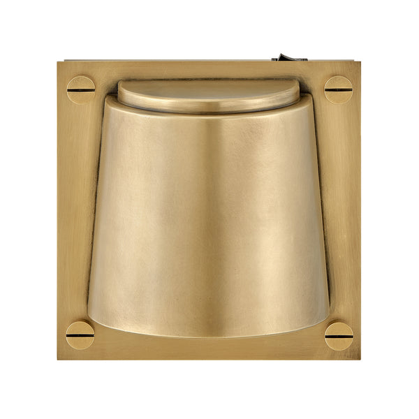 LED Wall Sconce from the Scout Collection in Heritage Brass Finish by Hinkley