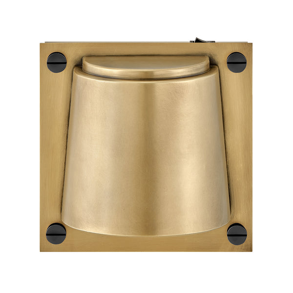 LED Wall Sconce from the Scout Collection in Heritage Brass Finish by Hinkley