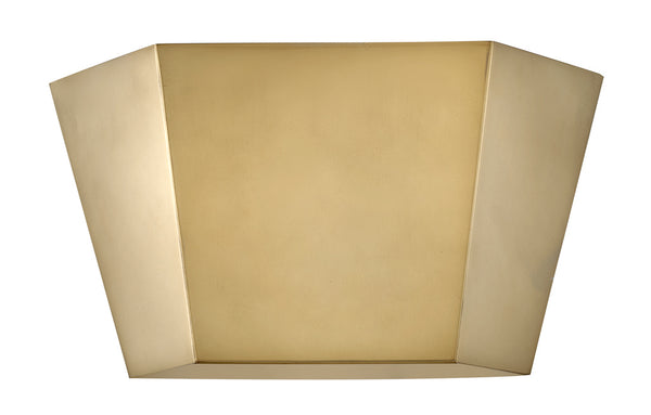 LED Wall Sconce from the Vin Collection in Heritage Brass Finish by Hinkley