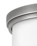 LED Flush Mount from the Montrose Collection in Antique Nickel Finish by Hinkley