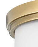 LED Flush Mount from the Montrose Collection in Heritage Brass Finish by Hinkley