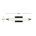 LED Wall Sconce from the Rollins Collection in Black with Heritage Brass accents Finish by Hinkley