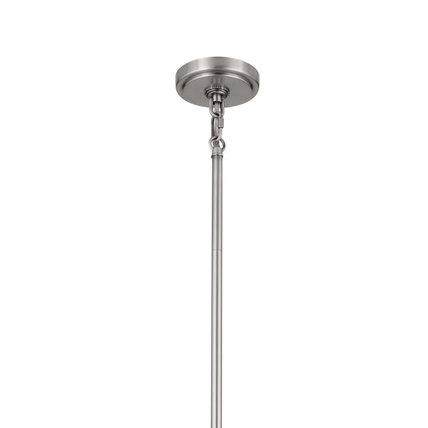 Nine Light Chandelier from the Vetivene Collection in Classic Pewter Finish by Kichler