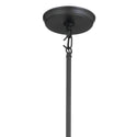 One Light Pendant from the Baile Collection in Black Finish by Kichler