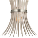 One Light Pendant from the Baile Collection in Brushed Nickel Finish by Kichler