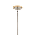Nine Light Chandelier from the Karthe Collection in Brushed Nickel Finish by Kichler