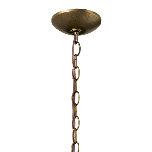 Two Light Pendant from the Dame Collection in Character Bronze Finish by Kichler