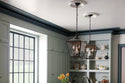 Two Light Pendant from the Dame Collection in Anvil Iron Finish by Kichler
