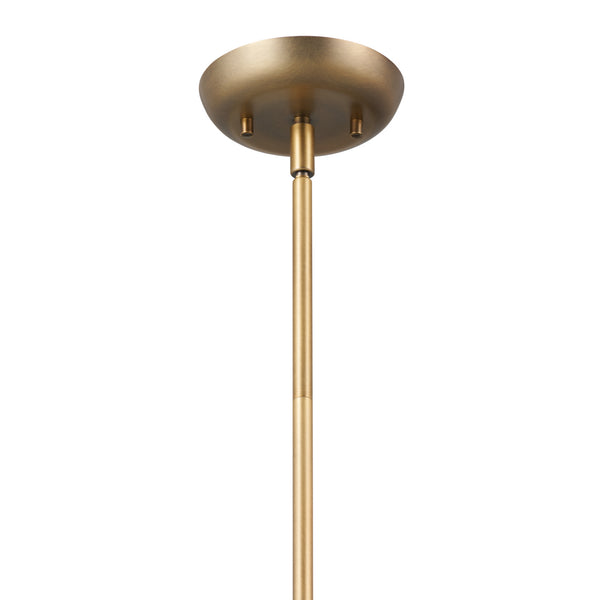 One Light Pendant from the Fira Collection in Greige Finish by Kichler