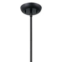 One Light Pendant from the Fira Collection in Natural Brass Finish by Kichler