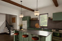 Two Light Pendant from the Opal Collection in Textured Black Finish by Kichler