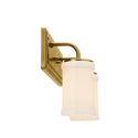 Two Light Bath from the Vetivene Collection in Natural Brass Finish by Kichler