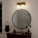 Two Light Bath from the Vetivene Collection in Natural Brass Finish by Kichler