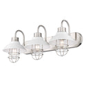 Three Light Bath Vanity from the Lana Collection in Pewter Finish by Golden