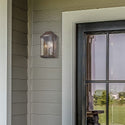 Two Light Outdoor Wall Sconce from the Cohen TBZ Collection in Textured Bronze Finish by Golden