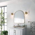 One Light Wall Sconce from the Everett Collection in Brushed Brass Finish by Kichler