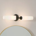 Two Light Wall Sconce from the Truby Collection in Black Finish by Kichler