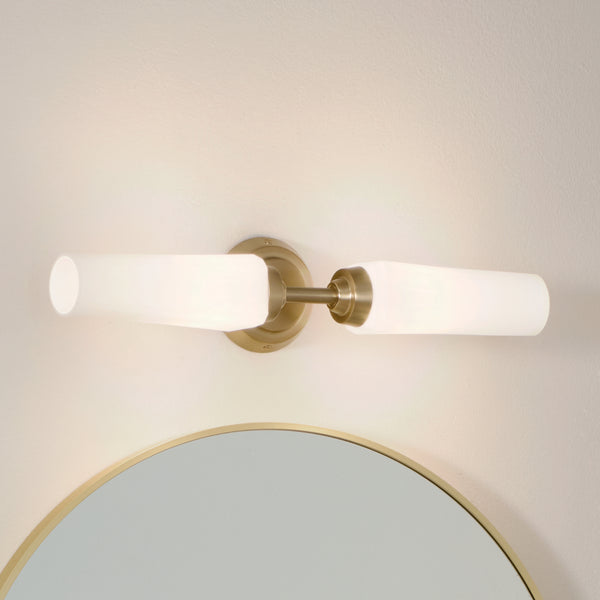 Two Light Wall Sconce from the Truby Collection in Champagne Bronze Finish by Kichler