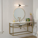 Two Light Bath from the Truby Collection in Black Finish by Kichler
